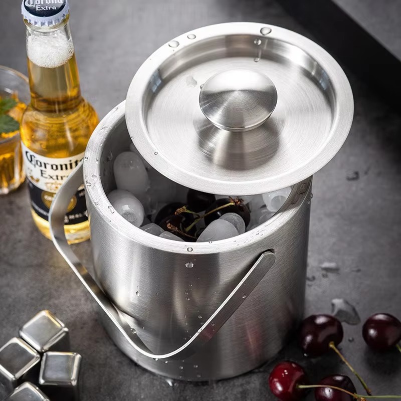 Wine Beer Cooler - 1 Pezzo Secchiello per Ghiaccio in