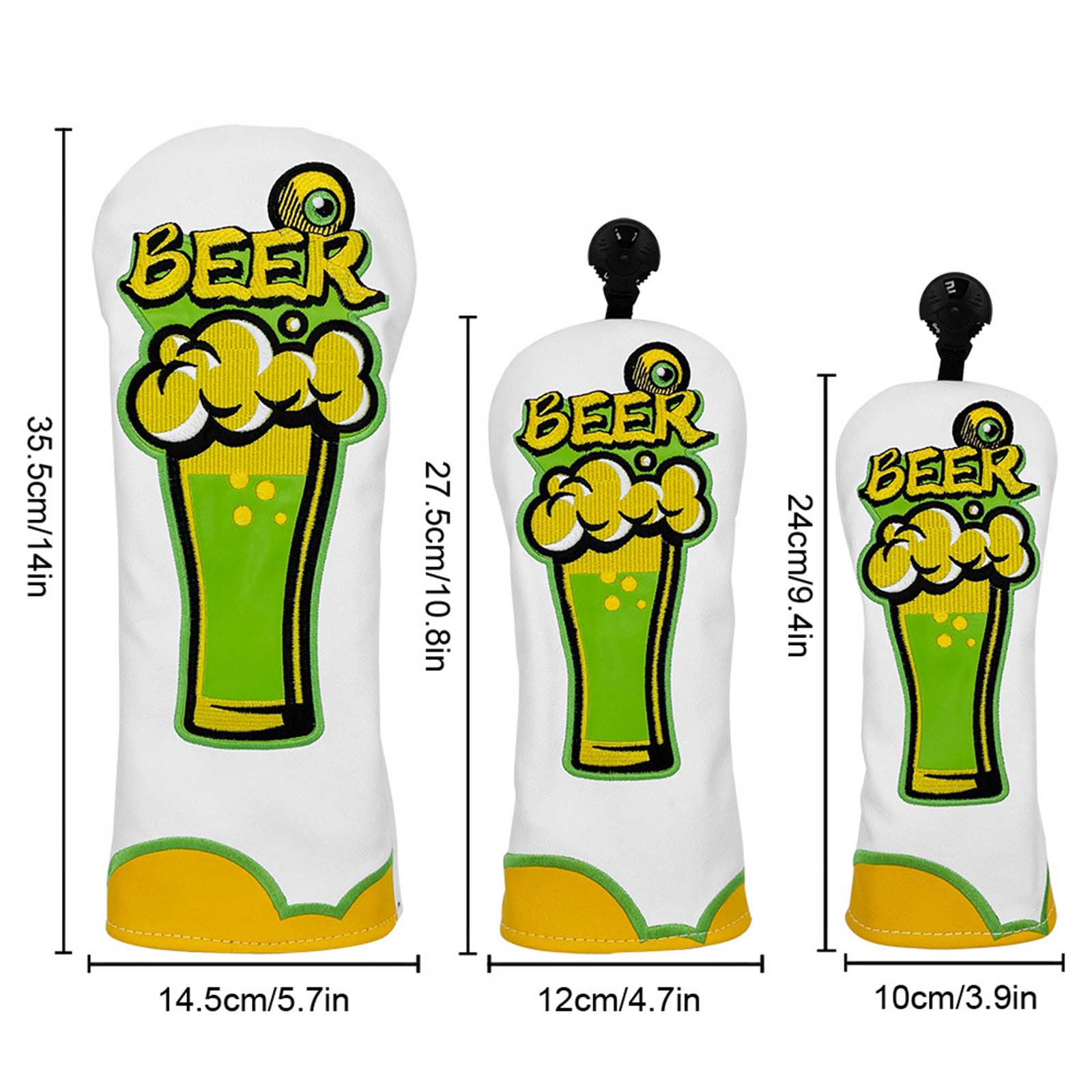 Copricapo per mazze da golf in - Beer & Wine Grab recensione e prezzo