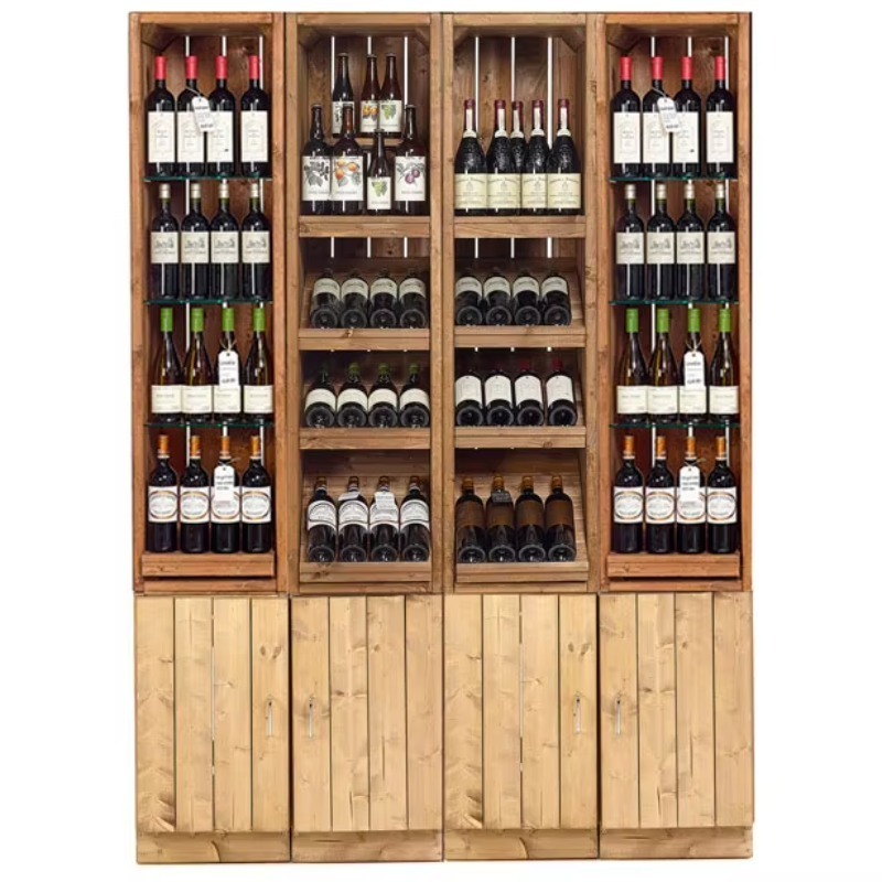 Espositore per Vini in Legno d - Wine Beer Supermarket recensione e prezzo