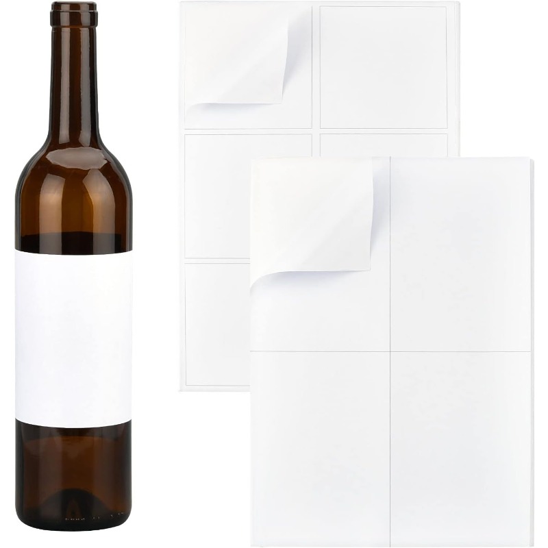 20 fogli/100 pezzi etichetta p - Wine Bottle Size recensione e prezzo