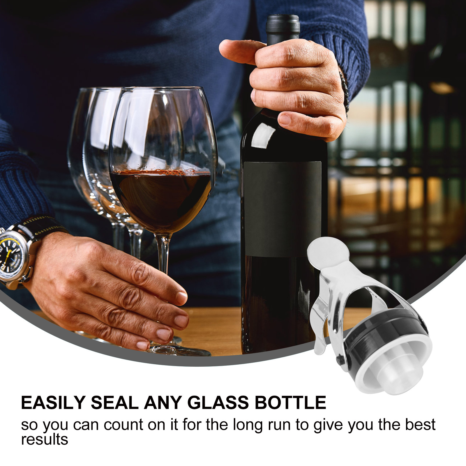 Tappo in acciaio inossidabile  - Wine Bottle Size recensione e prezzo