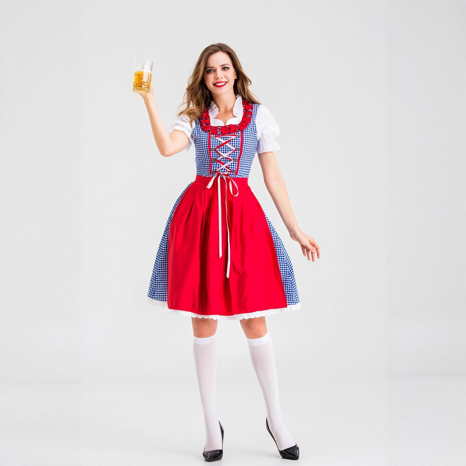 Abito Dirndl Tedesco da Donna  - Beer & Wine Grab recensione e prezzo
