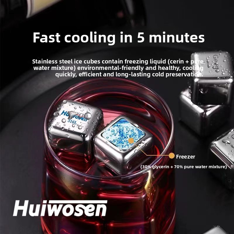 Cubo di ghiaccio in acciaio in - Wine Beer Cooler recensione e prezzo
