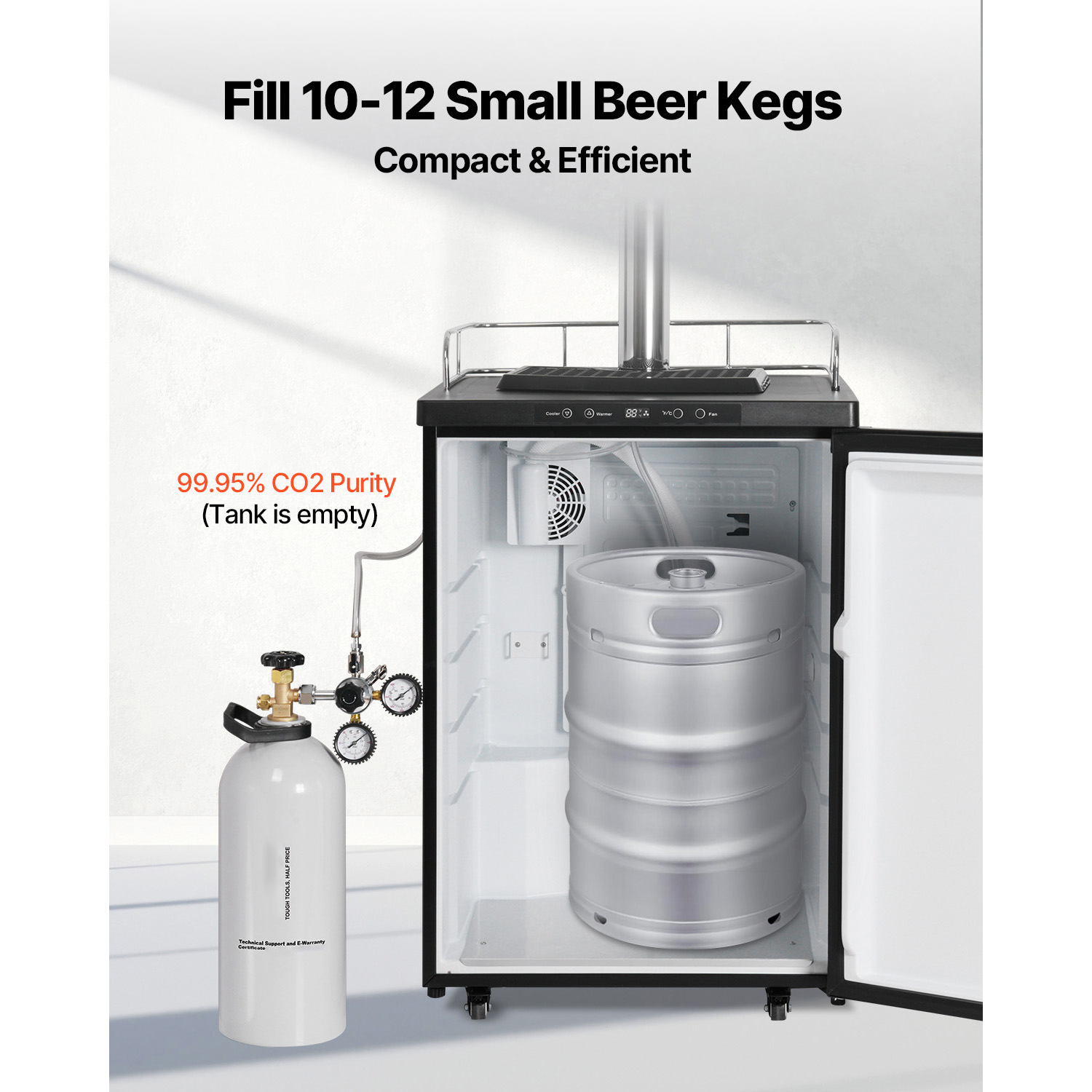 Bombola CO2 SucceBuy 10 lbs Nu - Beer & Wine Grab recensione e prezzo